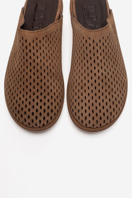 Melara Leder Slipper Mule - Image 2