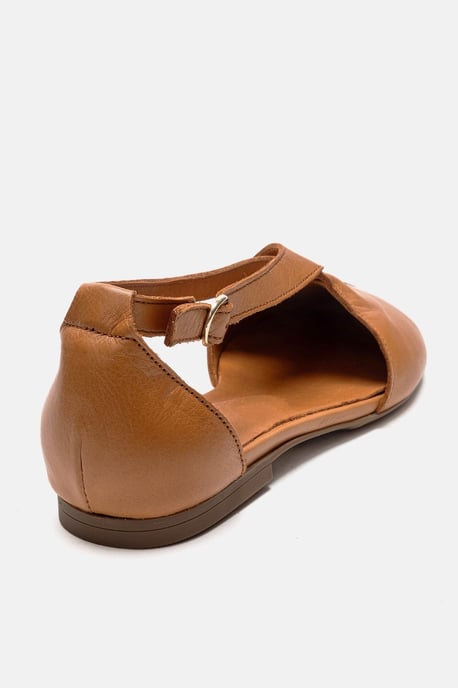 Fable Leder Ballerina mit Seitlichem Ausschnitt - Image 5