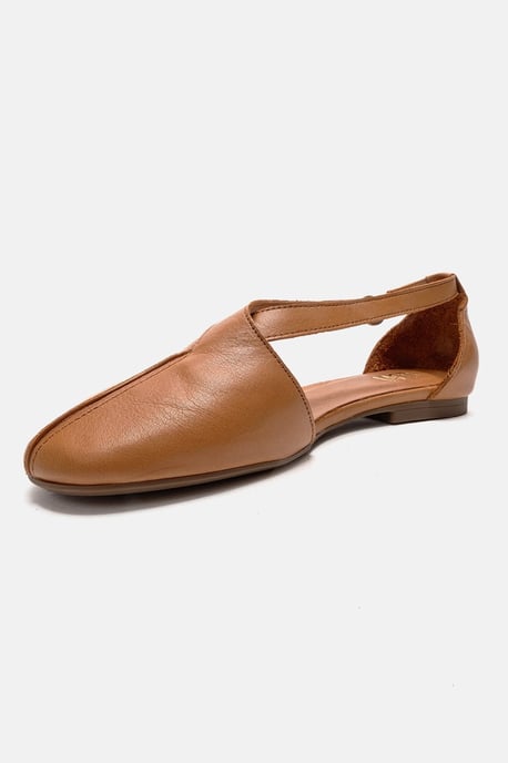 Fable Leder Ballerina mit Seitlichem Ausschnitt - Image 6