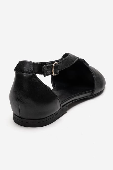 Fable Leder Ballerina mit Seitlichem Ausschnitt - Image 5