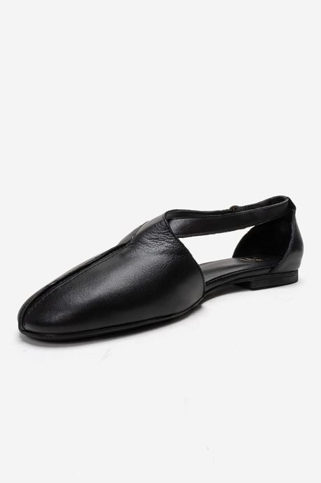 Fable Leder Ballerina mit Seitlichem Ausschnitt - Image 6