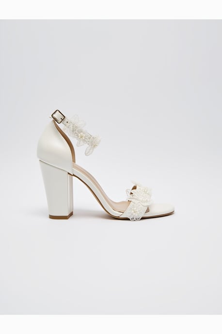 Florielle Spitzen Brautabsatzschuhe - Image 2