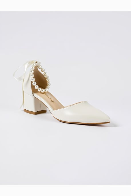 Evania Blockabsatz Hochzeits-Pumps - Image 1