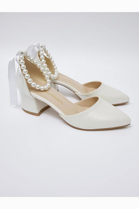 Evania Blockabsatz Hochzeits-Pumps - Image 4