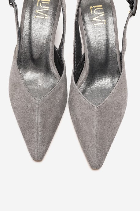 Dioris Leder-Slingback-Kitten-Heel-Pumps - Image 2
