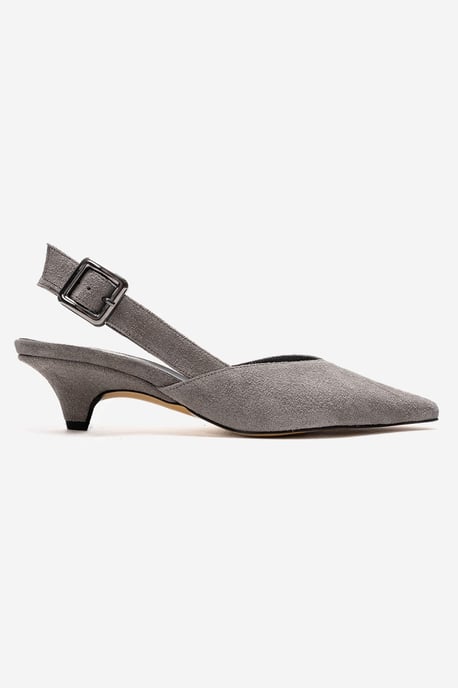 Dioris Leder-Slingback-Kitten-Heel-Pumps - Image 4
