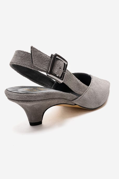 Dioris Leder-Slingback-Kitten-Heel-Pumps - Image 5