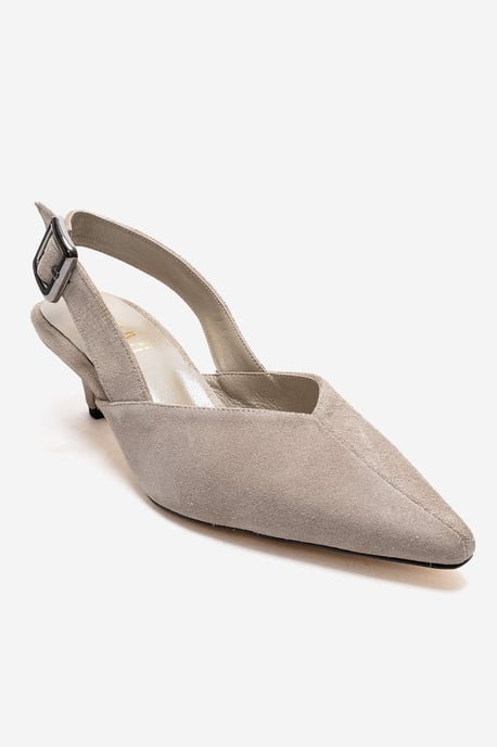 Dioris Leder-Slingback-Kitten-Heel-Pumps - Image 3