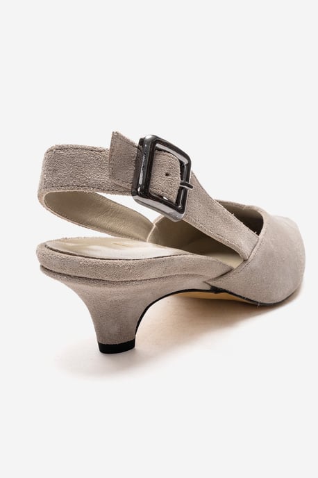 Dioris Leder-Slingback-Kitten-Heel-Pumps - Image 5