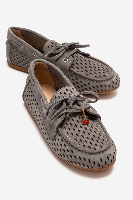 Stevo Leder Schnürer Loafer - Image 1