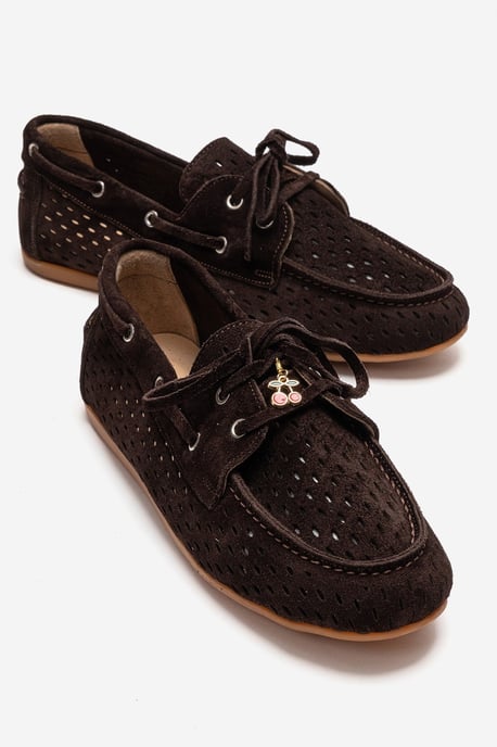Stevo Leder Schnürer Loafer - Image 1