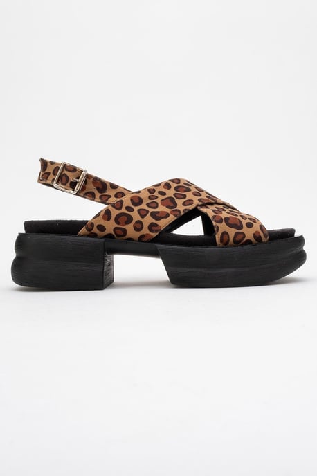 Lungo Keilsandalette mit Kreuzriemen - Image 6