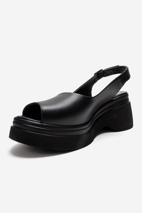 Laure Leder-Keilsandalette - Image 6