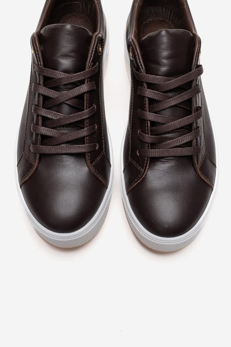 Pallen Leder Casual Sneaker - Image 2