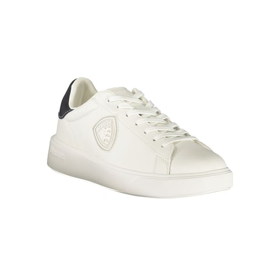 Blauer Weiße Polyurethan Herren Sneaker - Image 2