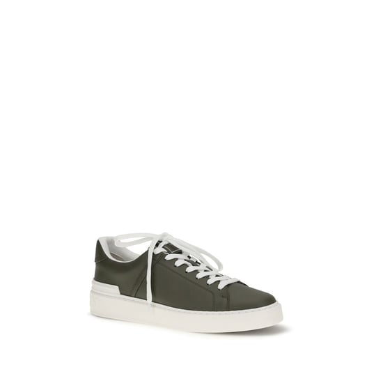 Balmain Bicolor Kalbsleder Bos Taurus Sneakers - Image 2