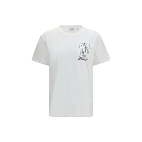 Off-White Weißes Baumwoll-T-Shirt - Image 1