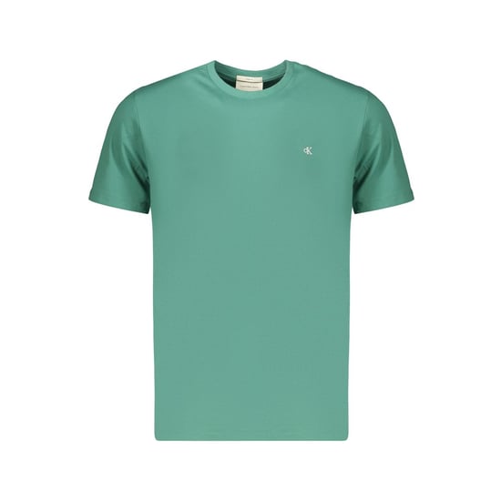 Calvin Klein grünes Baumwoll-Herren-T-Shirt - Image 1