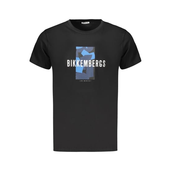 Bikkembergs Schwarzes Baumwoll T-Shirt für Herren - Image 1