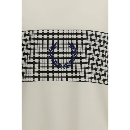 Fred Perry Beige Cotton T-Shirt - Image 3