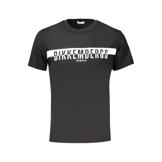 Bikkembergs Schwarzes Baumwoll-T-Shirt für Herren - Image 1
