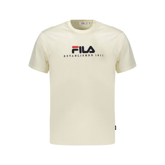 Fila Beige Baumwoll-Herren-T-Shirt - Image 1