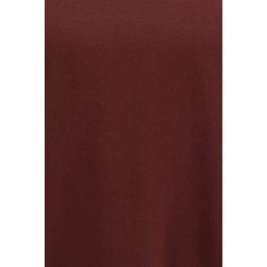 Comme Des Garçons Bordeaux Baumwoll-T-Shirt - Image 3