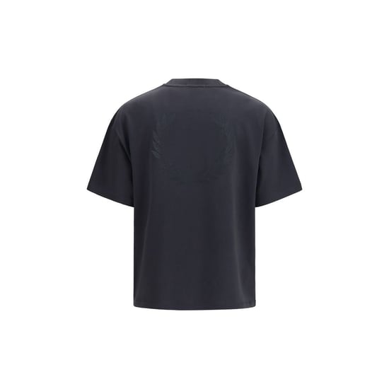 Fred Perry Black Cotton T-Shirt - Image 2