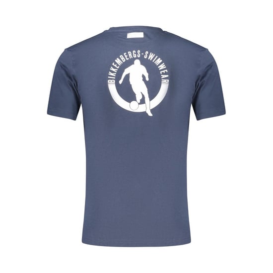 Bikkembergs Blaues Baumwoll-Herren T-Shirt - Image 2