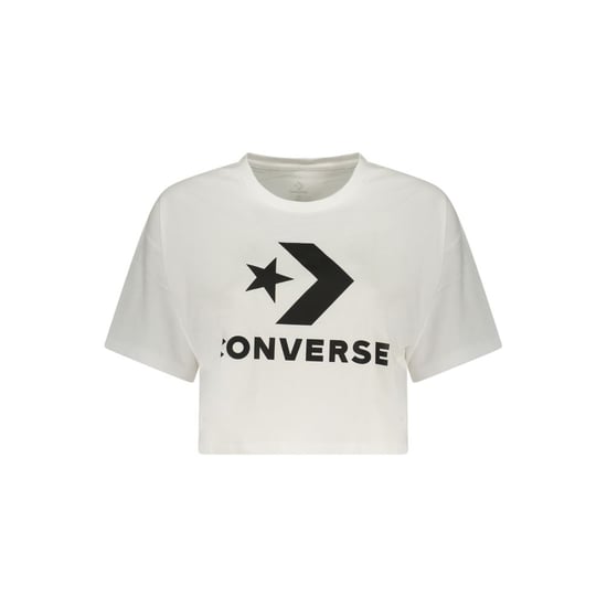 Converse Weißes Baumwoll Damen T-Shirt - Image 1