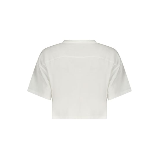 Converse Weißes Baumwoll Damen T-Shirt - Image 2