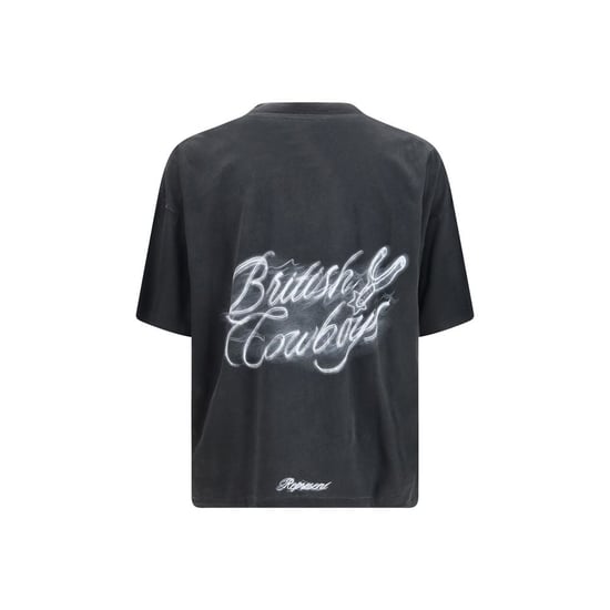 Repräsentieren Schwarzes Baumwoll-T-Shirt - Image 2