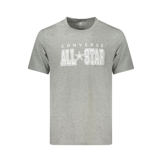 Converse Graues Baumwoll-Herren-T-Shirt - Image 1