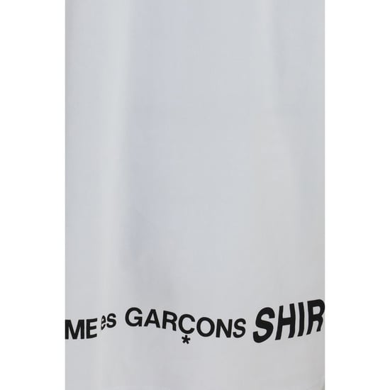 Comme Des Garçons Weißes Baumwoll-T-Shirt - Image 3