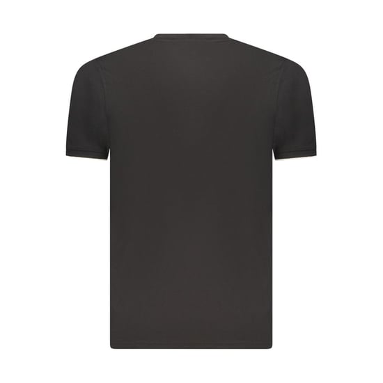 Coveri Moving Schwarzes Baumwoll-Herren-T-Shirt - Image 2
