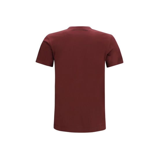 Comme Des Garçons Bordeaux Baumwoll-T-Shirt - Image 2