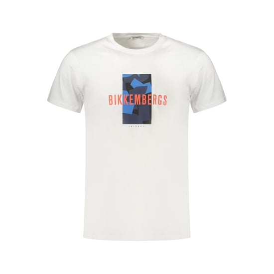 Bikkembergs Weißes Baumwoll-Herren-T-Shirt - Image 1
