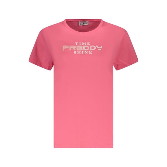 Freddy Pink Baumwoll Damen T-Shirt - Image 1