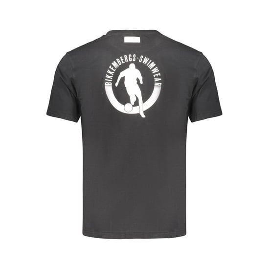 Bikkembergs Schwarzes Baumwoll-Herren-T-Shirt - Image 2