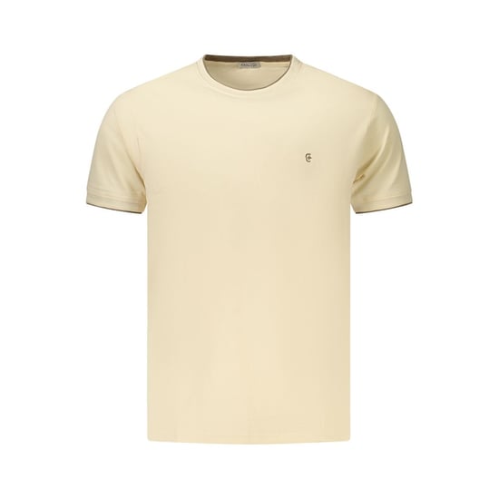 Coveri Moving Beiges Baumwoll Herren T-Shirt - Image 1