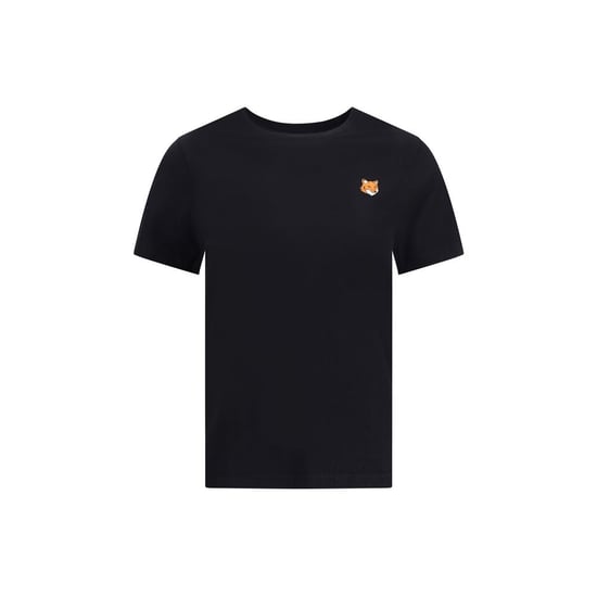 Maison Kitsuné Schwarzes Baumwoll-T-Shirt - Image 1