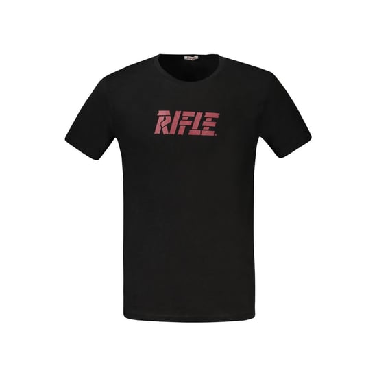 Rifle Schwarzes Baumwoll-T-Shirt - Image 1