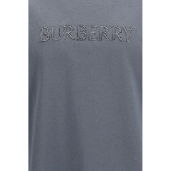 Burberry Graues Baumwoll-T-Shirt - Image 3