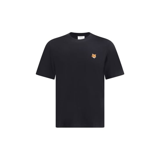 Maison Kitsuné Schwarzes Baumwoll-T-Shirt - Image 1
