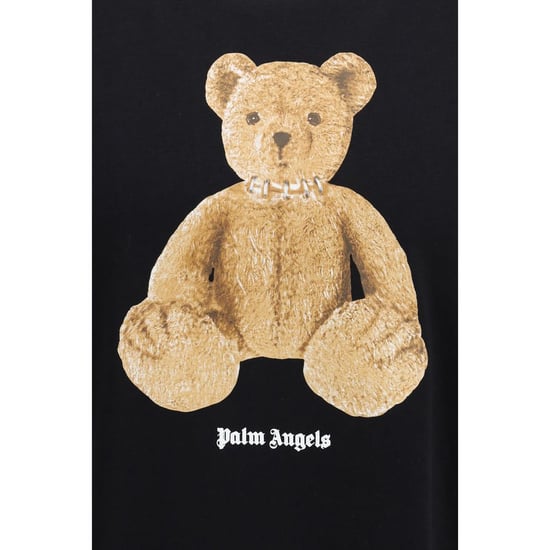 Palm Angels Schwarzes Baumwoll-T-Shirt - Image 3