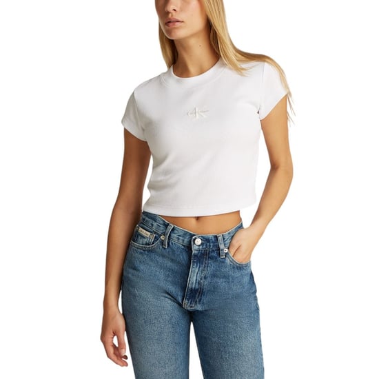 Calvin Klein Jeans Weißes Baumwoll-T-Shirt - Image 3
