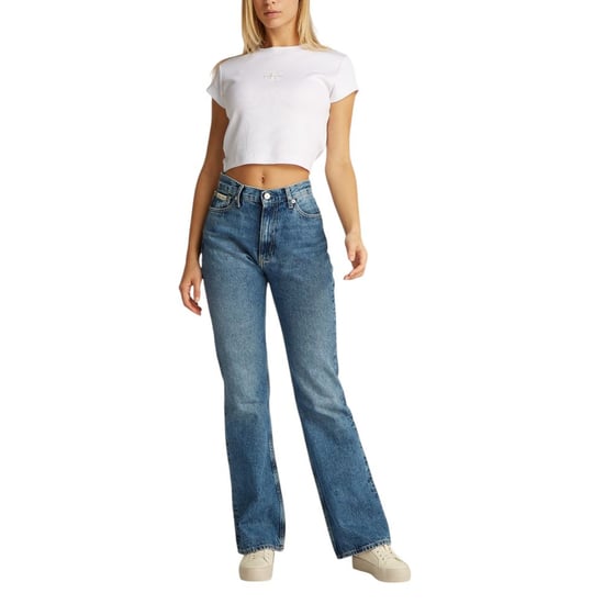 Calvin Klein Jeans Weißes Baumwoll-T-Shirt - Image 4