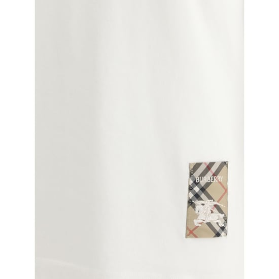 Burberry Weißes Baumwoll-T-Shirt - Image 3