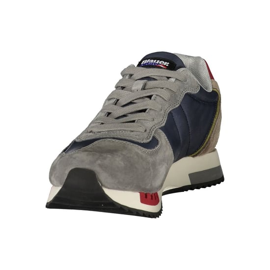 Blauer Blue Polyurethan Herren Sneaker - Image 3