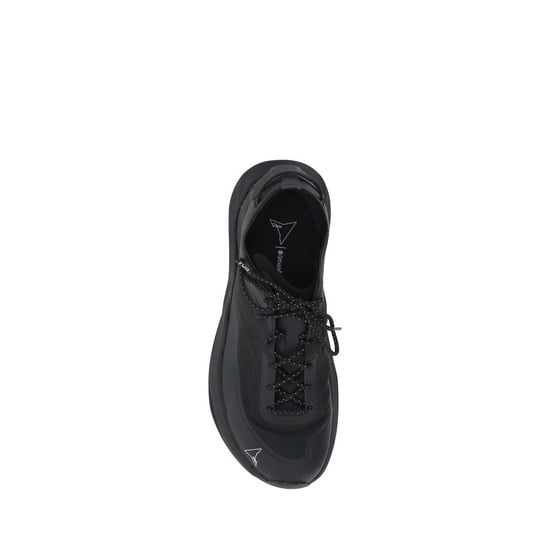 ROA schwarze Polyester Sport Sneakers - Image 4